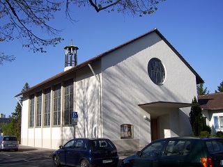 Foto der Matthäuskirche in Rüsselsheim