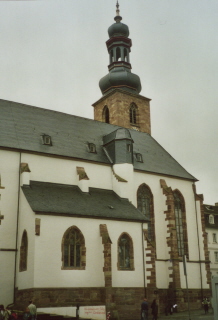Foto der Schlosskirche in Saarbrücken