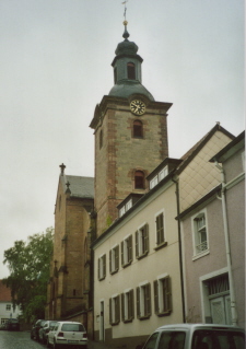 Foto der Stadtkirche in Homburg/Saar
