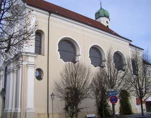 Foto der Heilig-Geist-Kirche in Schongau