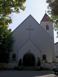 Foto der Christuskirche in Schrobenhausen