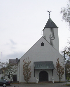Foto der Christuskirche in Schwarzenfeld