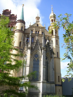 Foto der Schlosskirche in Schwerin