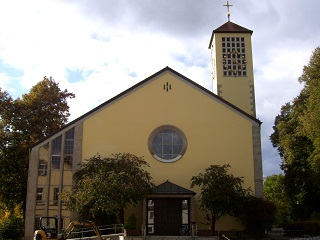 Foto der Herz-Jesu-Kirche in Selb
