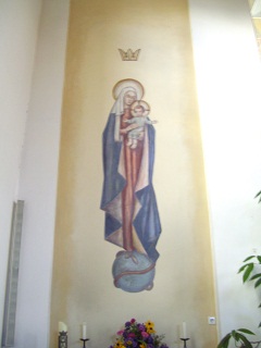 Foto vom linken Seitenaltar in St. Wolfgang in Marktleuten