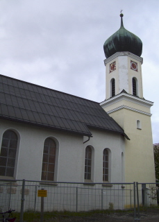 Foto der Spitalkirche in Sonthofen