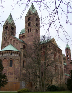 Foto vom Kaiserdom in Speyer