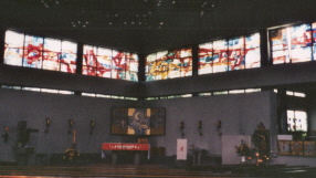Foto vom Altarraum in St. Otto in Speyer