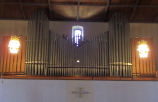 Foto der Orgel in Maria Hilf in Starnberg