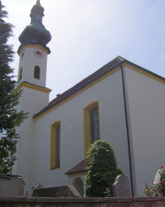 Foto der alten Pfarrkirche St. Josef in Starnberg