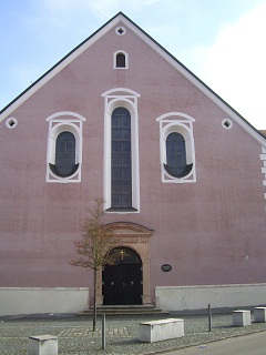 Foto der Schutzengelkirche in Straubing