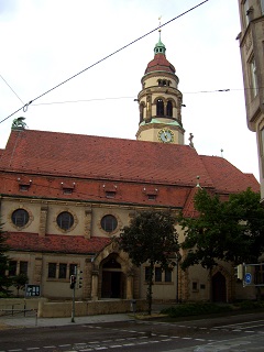 Foto der Markuskirche in Stuttgart