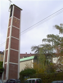 Foto der Rosenbergkirche in Stuttgart