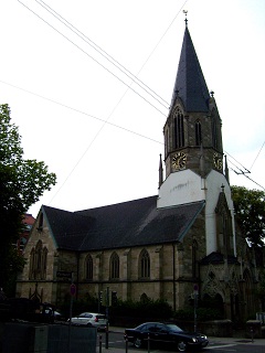 Foto der evang. Stadtkirche in Stuttgart-Vaihingen
