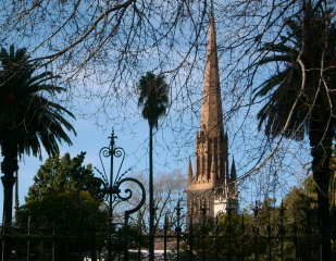 Foto der St. Patricks Cathedrale in Melbourne