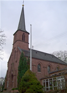 Foto der Christuskirche in Tauberbischofsheim