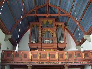 Foto der Orgel in Mariä Himmelfahrt in Bad Wiessee