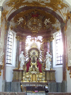 Foto der Quirinskapelle in St. Quirin in Tegernsee