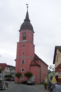 Foto der Markgrafenkirche in Treuchtlingen