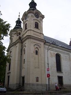 Foto der Kreuzkirche in Reichenberg