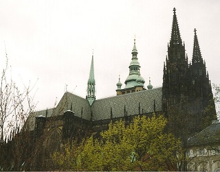 Foto vom St.-Veitsdom in Prag