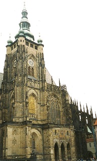 Foto vom St.-Veitsdom in Prag