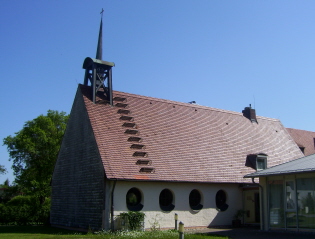Foto der evang. Heilig-Geist-Kirche in Türkheim