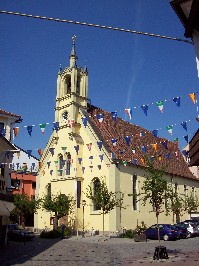 Foto der Spitalkirche in Uffenheim