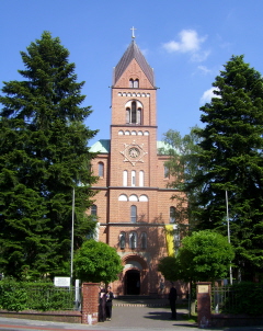 Foto vom Portal von St. Josef in Verden
