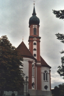 Foto der Wallfahrtskirche in Vilgertshofen