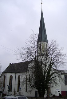 Foto der Apostelkirche in Weilheim
