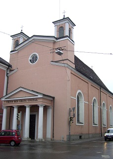 Foto der Stiftskirche in Weilheim