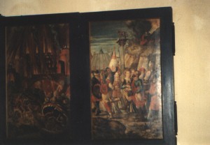 Foto vom Altar in St. Peter und Paul in Oberweimar