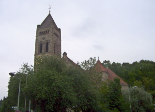Foto der Peterskirche in Weinheim