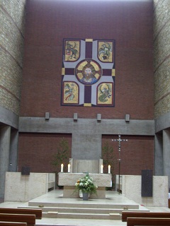 Foto vom Hochaltar in Heilig-Kreuz in Weißenburg