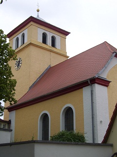 Foto der evang. Kirche in Wengen