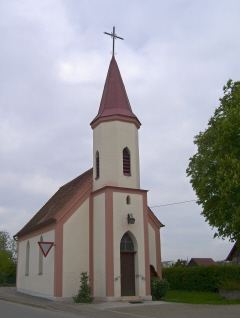 Foto der Kapelle in Geratshofen