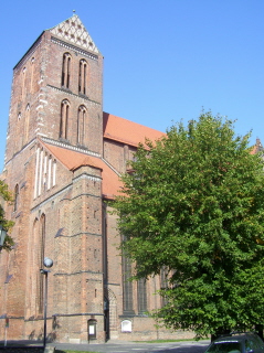 Foto der Nikolaikirche in Wismar