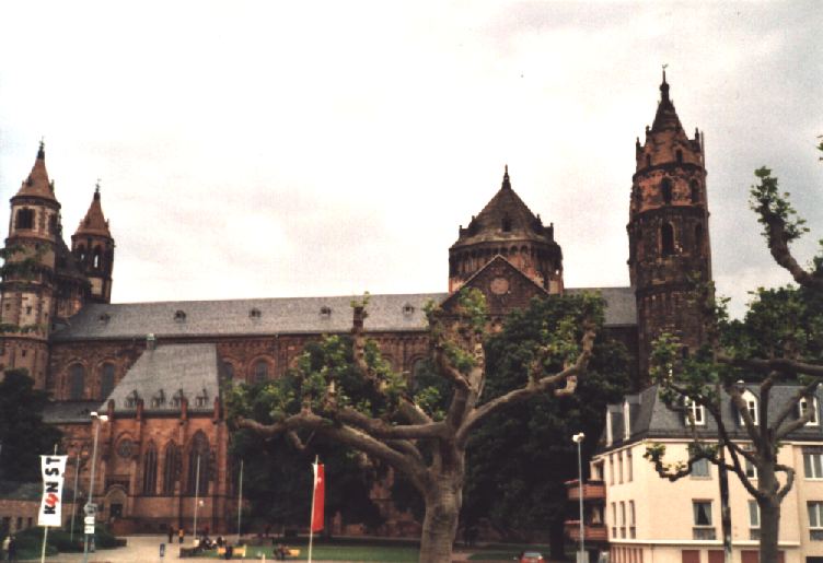 Foto vom Dom St. Peter in Worms