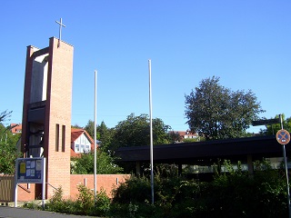 Foto der Hoffnungskirche in Versbach