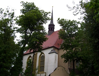 Foto der Kreuzkirche in Zittau
