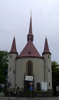 Foto der Weberkirche in Zittau