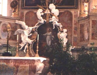 Foto vom unteren Altargemälde