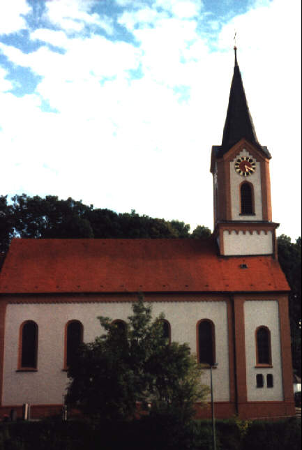 St. Meinrad im Stadtteil Jedesheim