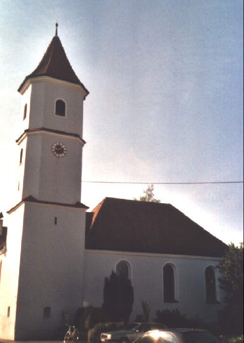 Foto der Jakobskirche in Burlafingen