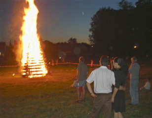 Foto vom Johannifeuer