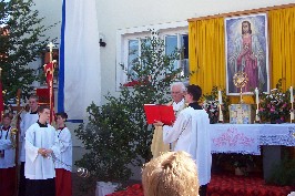 Foto vom KAB-Altar