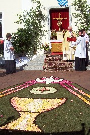 Foto am Kolpingaltar