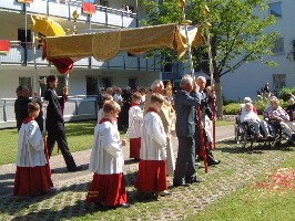 Foto vom Weg zum 3. Altar