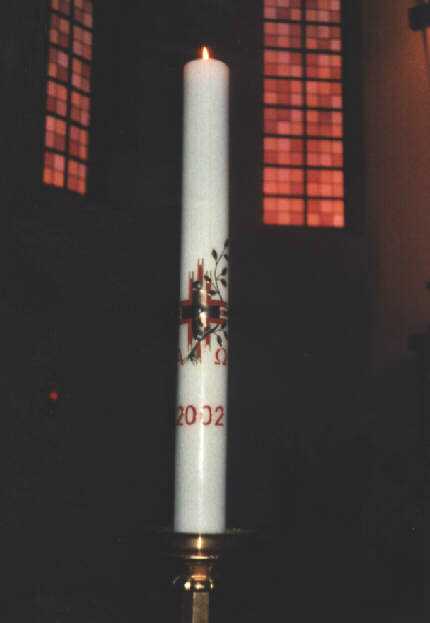 Osterkerze 2002